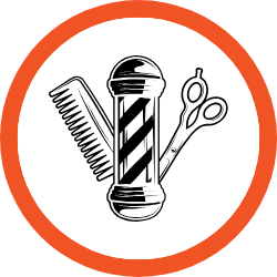 barber shop icon barber shop icon